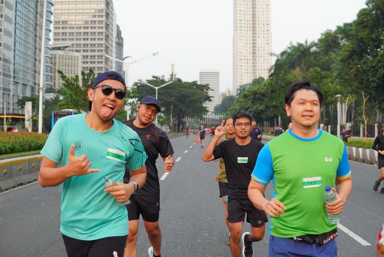 Race photo from Lari Bareng Yuk!
