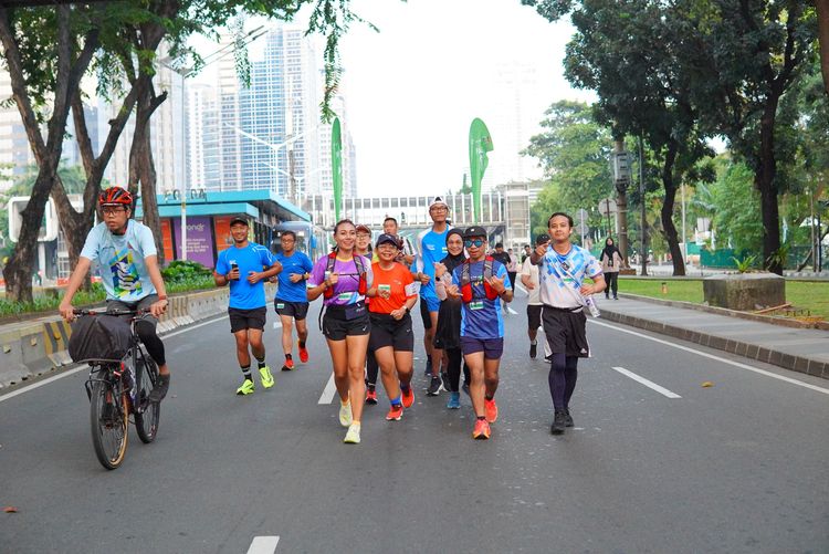 Race photo from Lari Bareng Yuk!