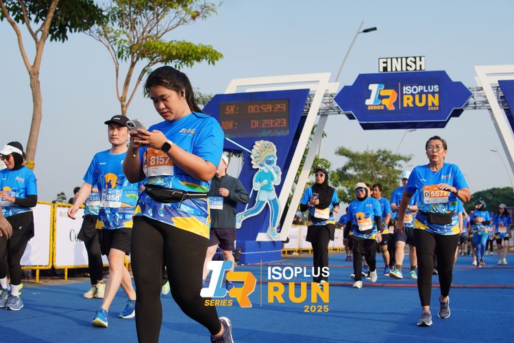 Race photo from ISOPLUS RUN 2025 - JAKARTA