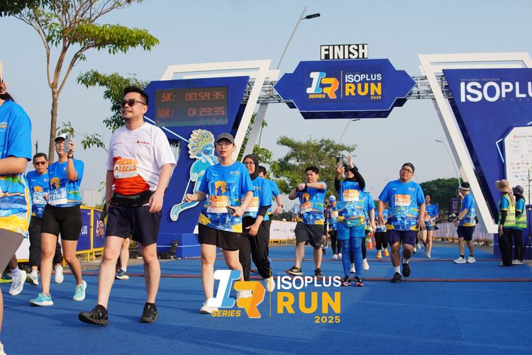 Race photo from ISOPLUS RUN 2025 - JAKARTA