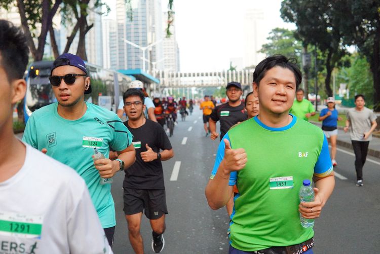 Race photo from Lari Bareng Yuk!