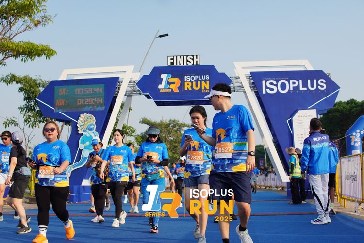 Race photo from ISOPLUS RUN 2025 - JAKARTA
