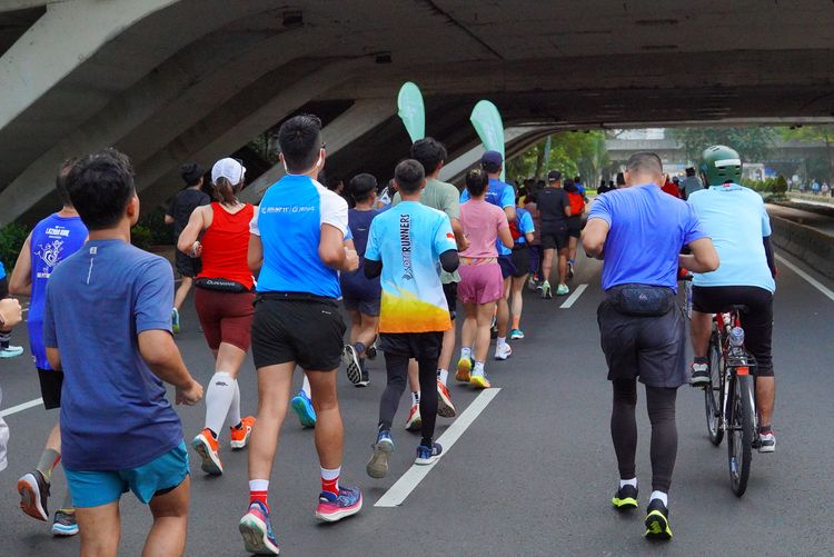 Race photo from Lari Bareng Yuk!