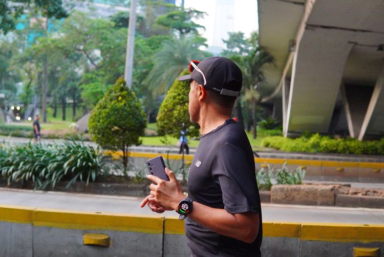 Race photo from Lari Bareng Yuk!