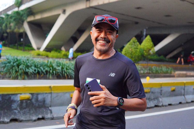 Race photo from Lari Bareng Yuk!