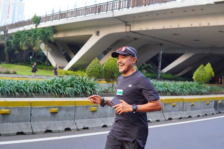Race photo from Lari Bareng Yuk!
