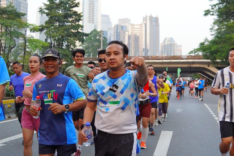 Race photo from Lari Bareng Yuk!