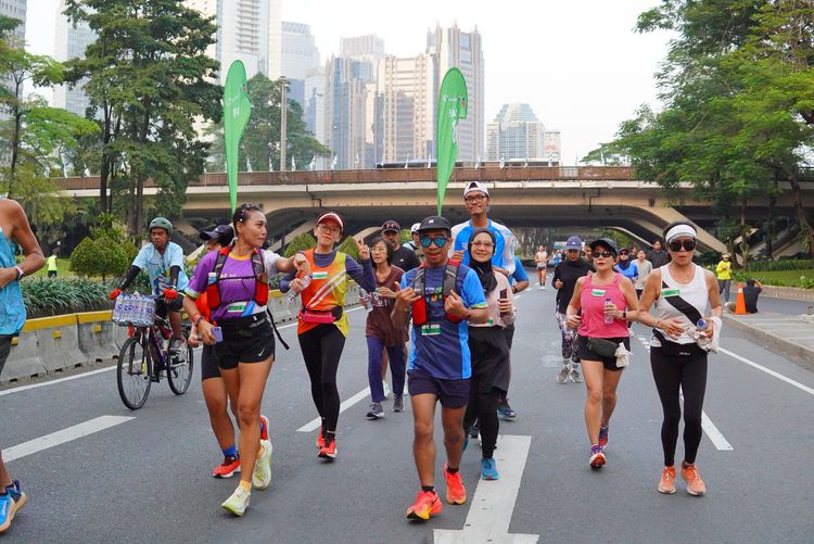 Race photo from Lari Bareng Yuk!