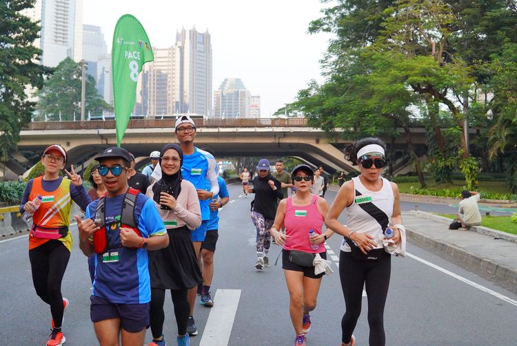Race photo from Lari Bareng Yuk!