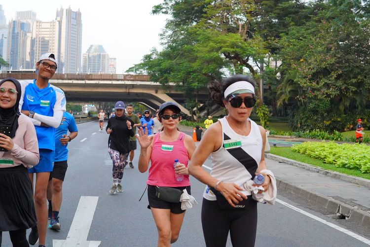Race photo from Lari Bareng Yuk!