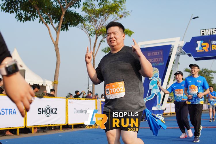Race photo from ISOPLUS RUN 2025 - JAKARTA