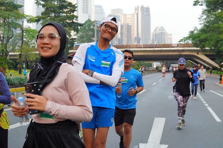 Race photo from Lari Bareng Yuk!