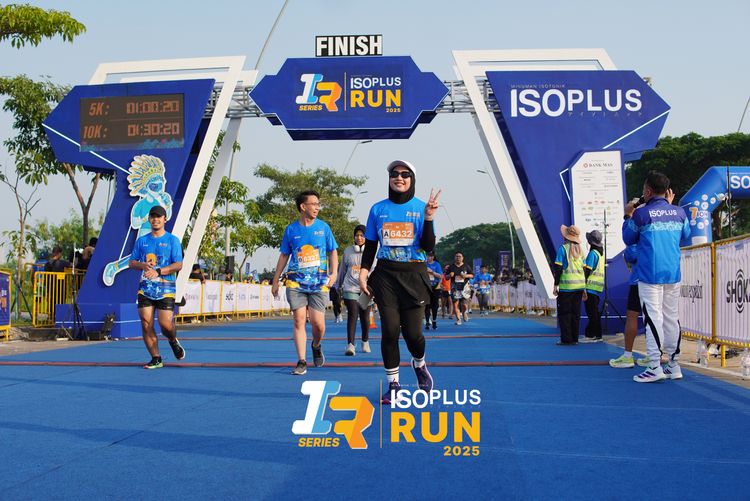 Race photo from ISOPLUS RUN 2025 - JAKARTA