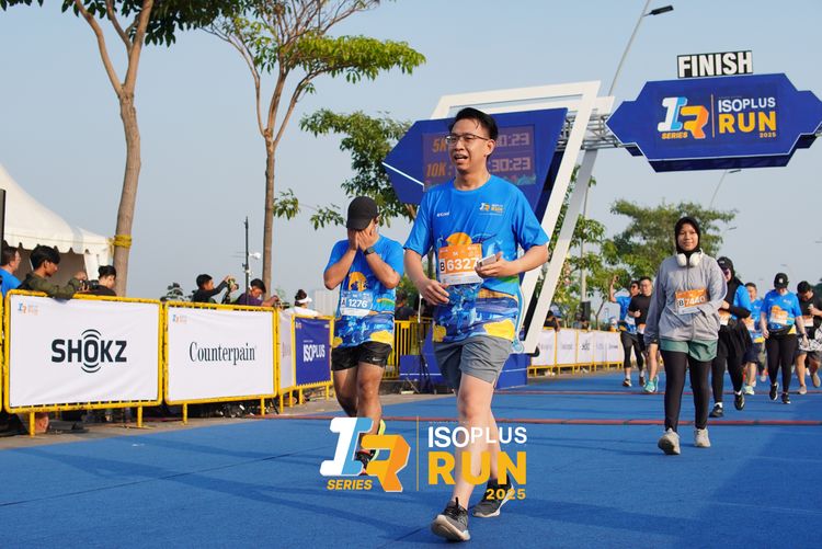 Race photo from ISOPLUS RUN 2025 - JAKARTA