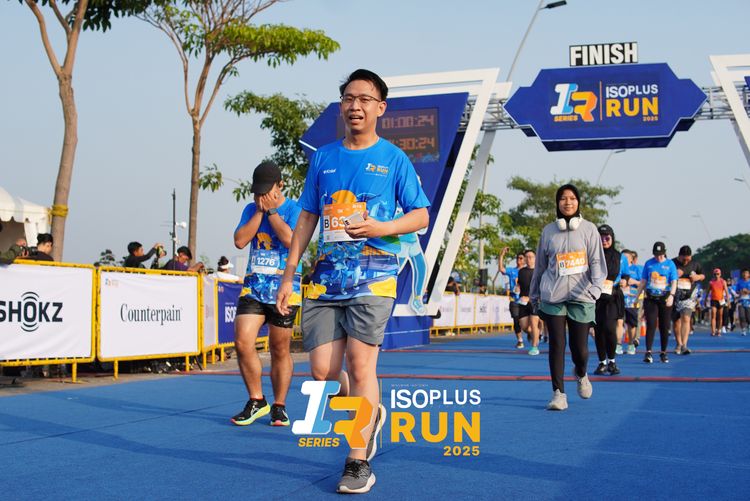 Race photo from ISOPLUS RUN 2025 - JAKARTA