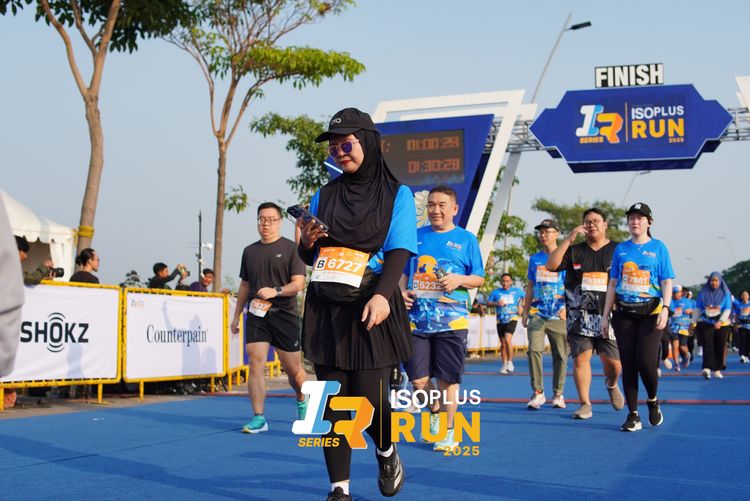 Race photo from ISOPLUS RUN 2025 - JAKARTA