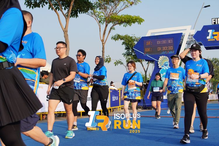 Race photo from ISOPLUS RUN 2025 - JAKARTA