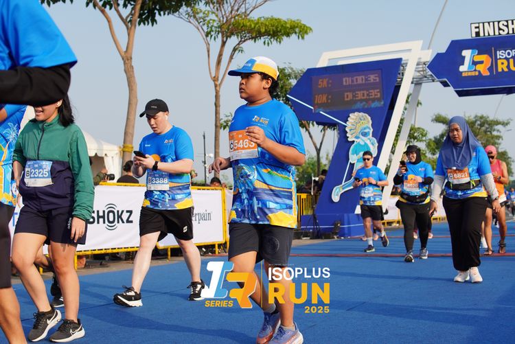 Race photo from ISOPLUS RUN 2025 - JAKARTA