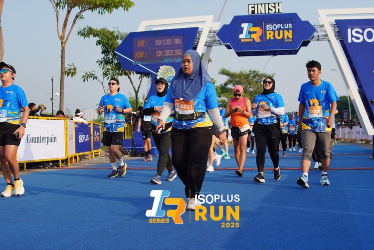 Race photo from ISOPLUS RUN 2025 - JAKARTA
