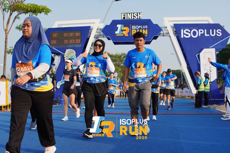 Race photo from ISOPLUS RUN 2025 - JAKARTA