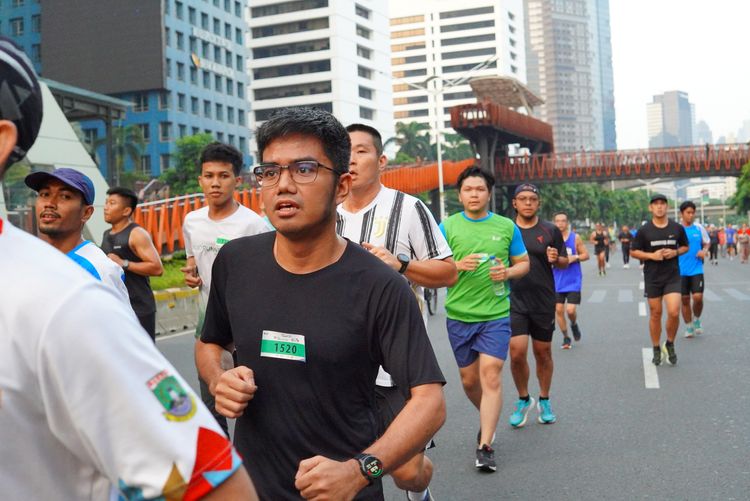 Race photo from Lari Bareng Yuk!