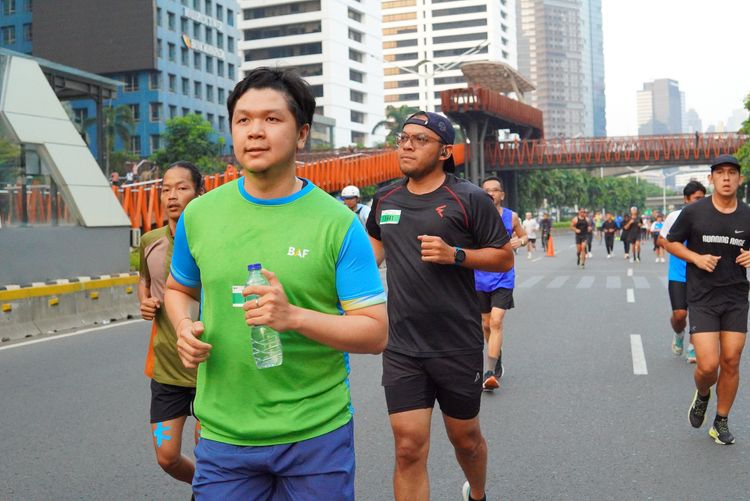 Race photo from Lari Bareng Yuk!