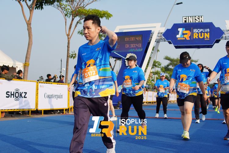 Race photo from ISOPLUS RUN 2025 - JAKARTA