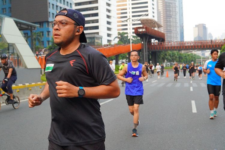 Race photo from Lari Bareng Yuk!