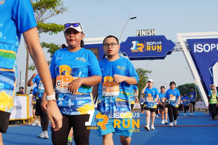 Race photo from ISOPLUS RUN 2025 - JAKARTA