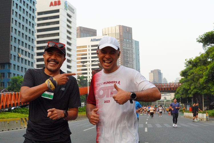 Race photo from Lari Bareng Yuk!