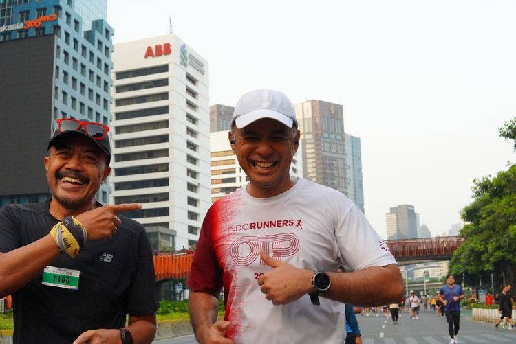 Race photo from Lari Bareng Yuk!
