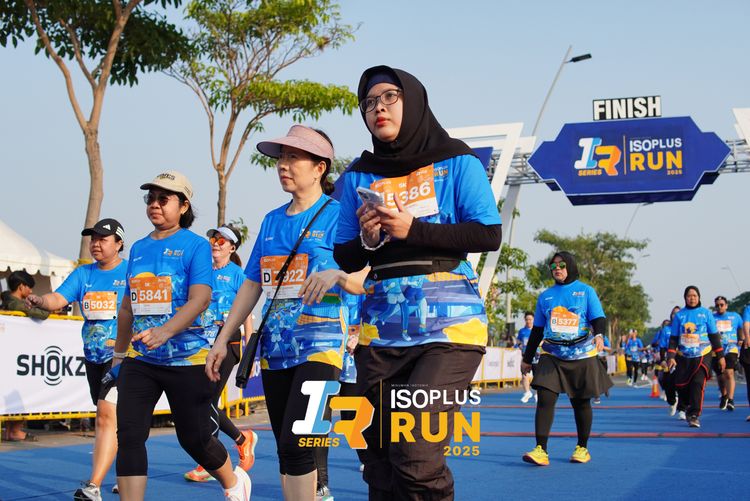 Race photo from ISOPLUS RUN 2025 - JAKARTA