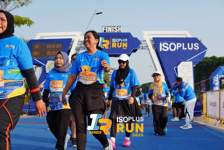 Race photo from ISOPLUS RUN 2025 - JAKARTA