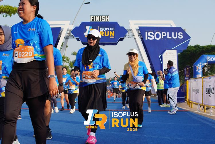 Race photo from ISOPLUS RUN 2025 - JAKARTA