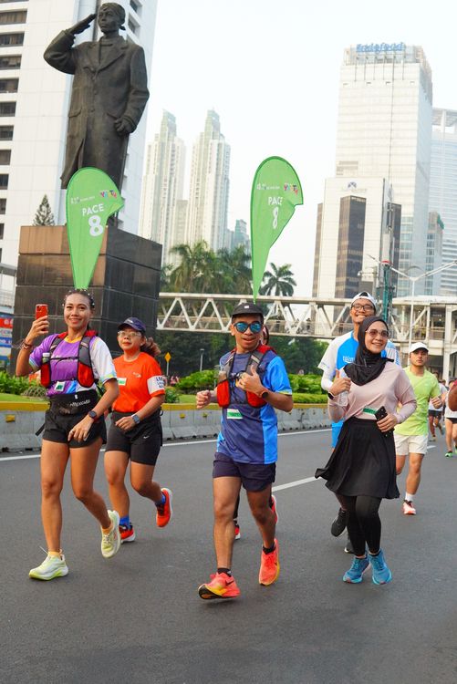 Race photo from Lari Bareng Yuk!