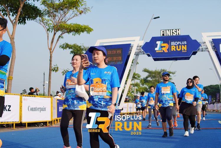 Race photo from ISOPLUS RUN 2025 - JAKARTA