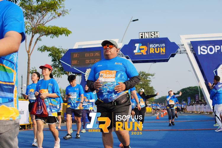 Race photo from ISOPLUS RUN 2025 - JAKARTA