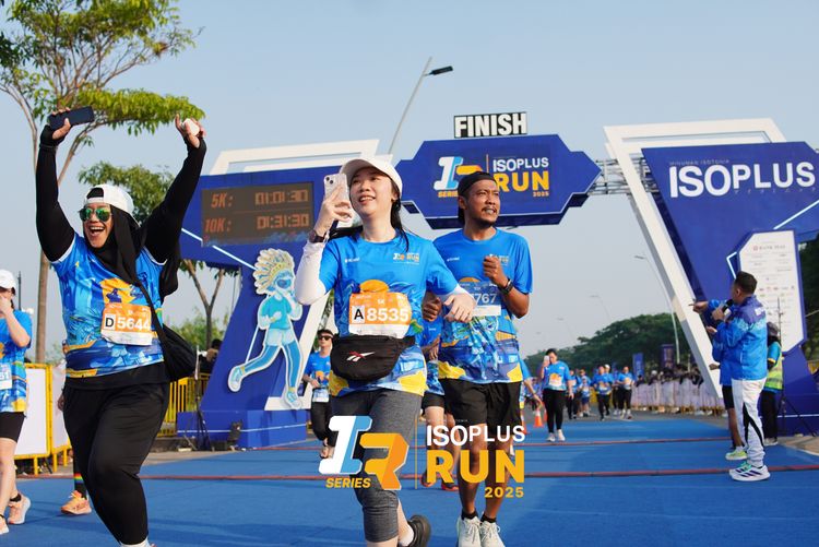 Race photo from ISOPLUS RUN 2025 - JAKARTA
