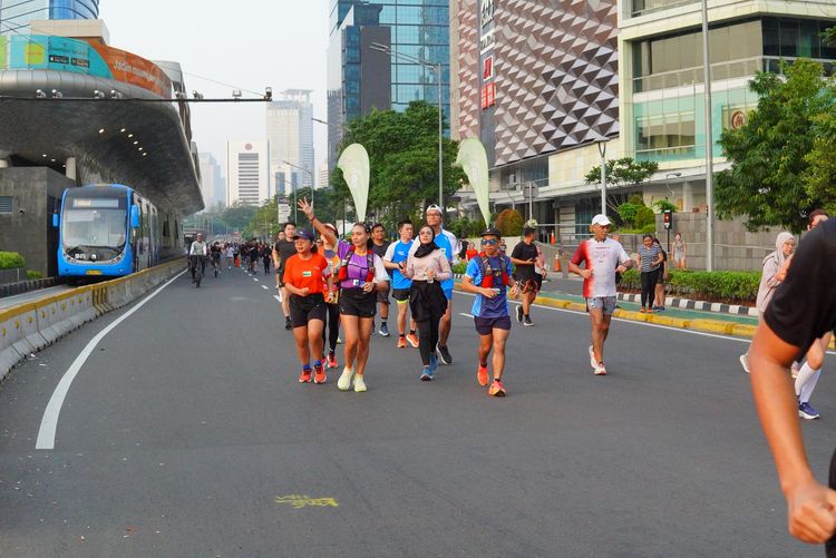 Race photo from Lari Bareng Yuk!