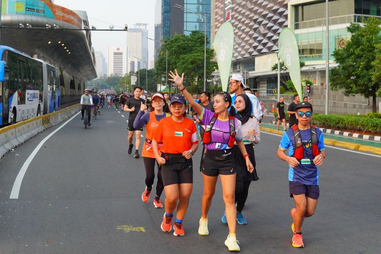 Race photo from Lari Bareng Yuk!