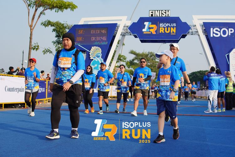 Race photo from ISOPLUS RUN 2025 - JAKARTA