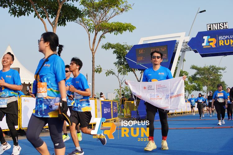 Race photo from ISOPLUS RUN 2025 - JAKARTA