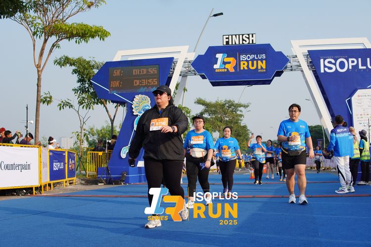 Race photo from ISOPLUS RUN 2025 - JAKARTA