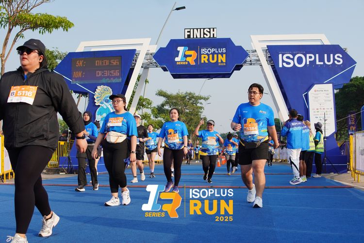 Race photo from ISOPLUS RUN 2025 - JAKARTA