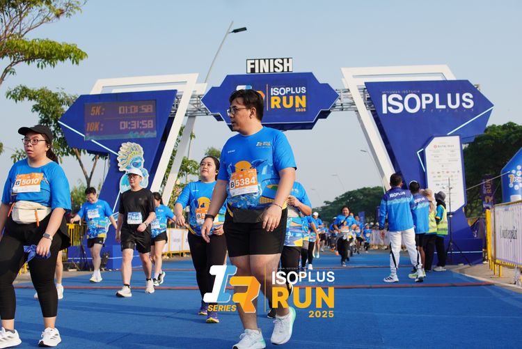 Race photo from ISOPLUS RUN 2025 - JAKARTA