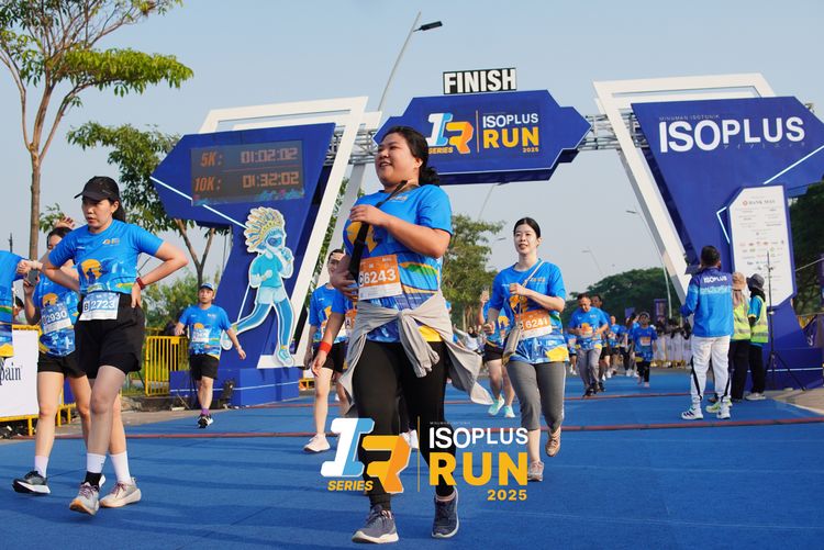 Race photo from ISOPLUS RUN 2025 - JAKARTA