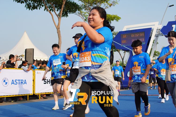 Race photo from ISOPLUS RUN 2025 - JAKARTA