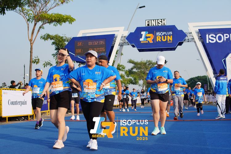 Race photo from ISOPLUS RUN 2025 - JAKARTA