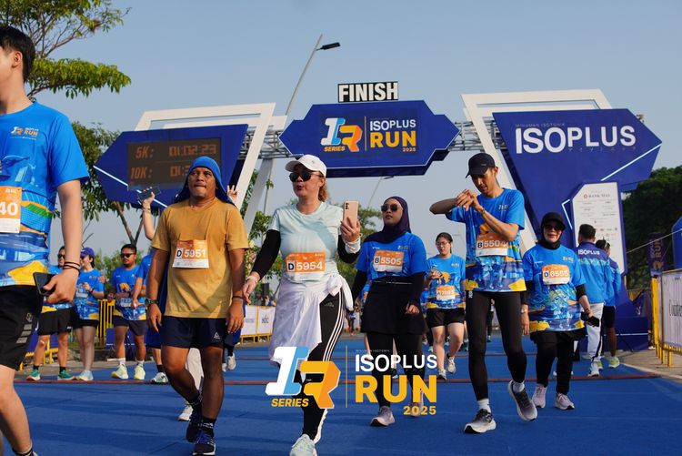 Race photo from ISOPLUS RUN 2025 - JAKARTA