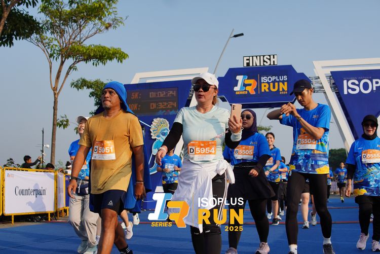 Race photo from ISOPLUS RUN 2025 - JAKARTA